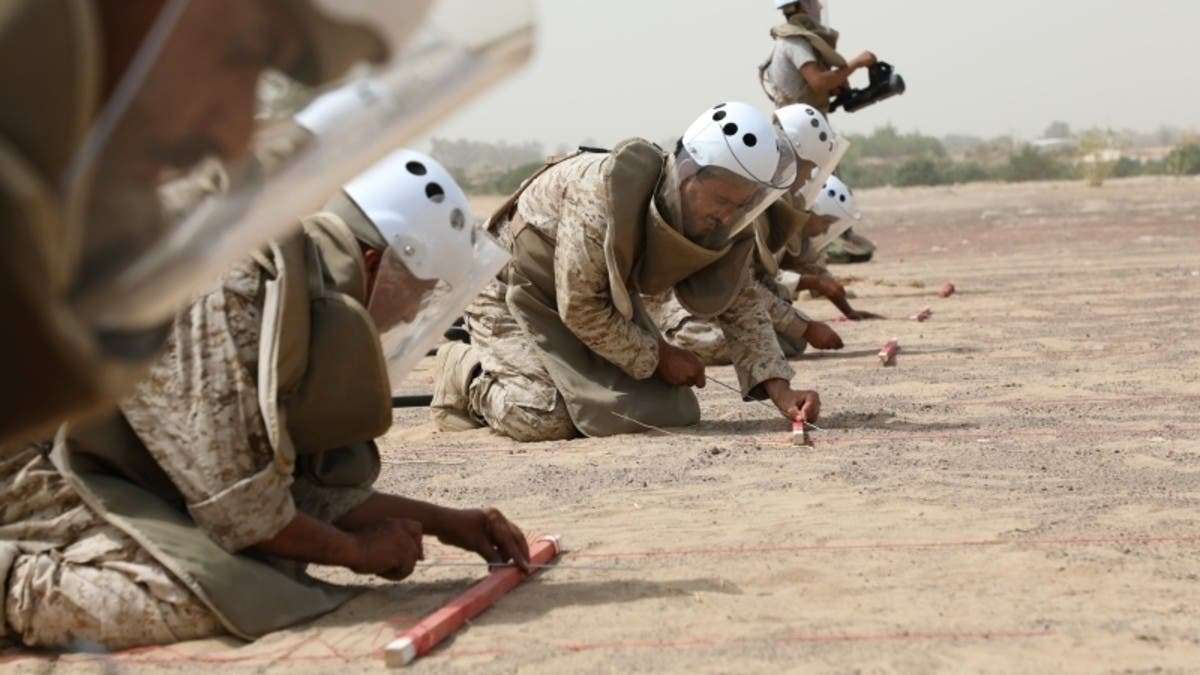 مشروع مسام يعلن  يطهير منطقة العلقاء بالكامل من الألغام في شبوة