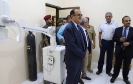 وزير الصحة ومحافظ حضرموت يتفقدان التجهيزات لافتتاح المشفى العسكري وتوسعة مشفى المكلا
