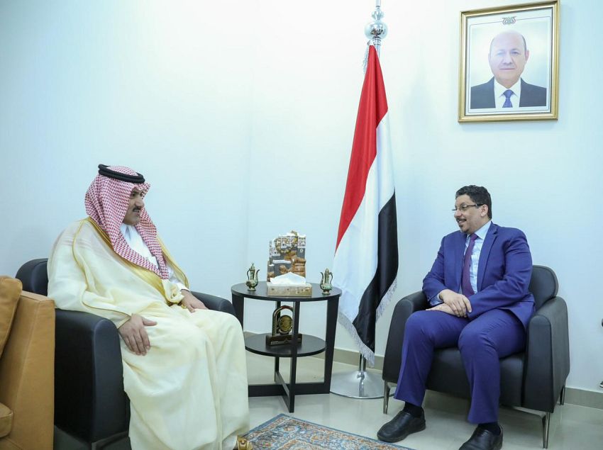 لقاء يمني سعودي لبحث التطورات السياسية والسلام والهدنة الإنسانية