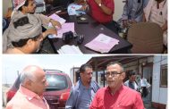 مدير عام فرع هيئة تنظيم النقل يتفقد العمل في ميناء الحاويات