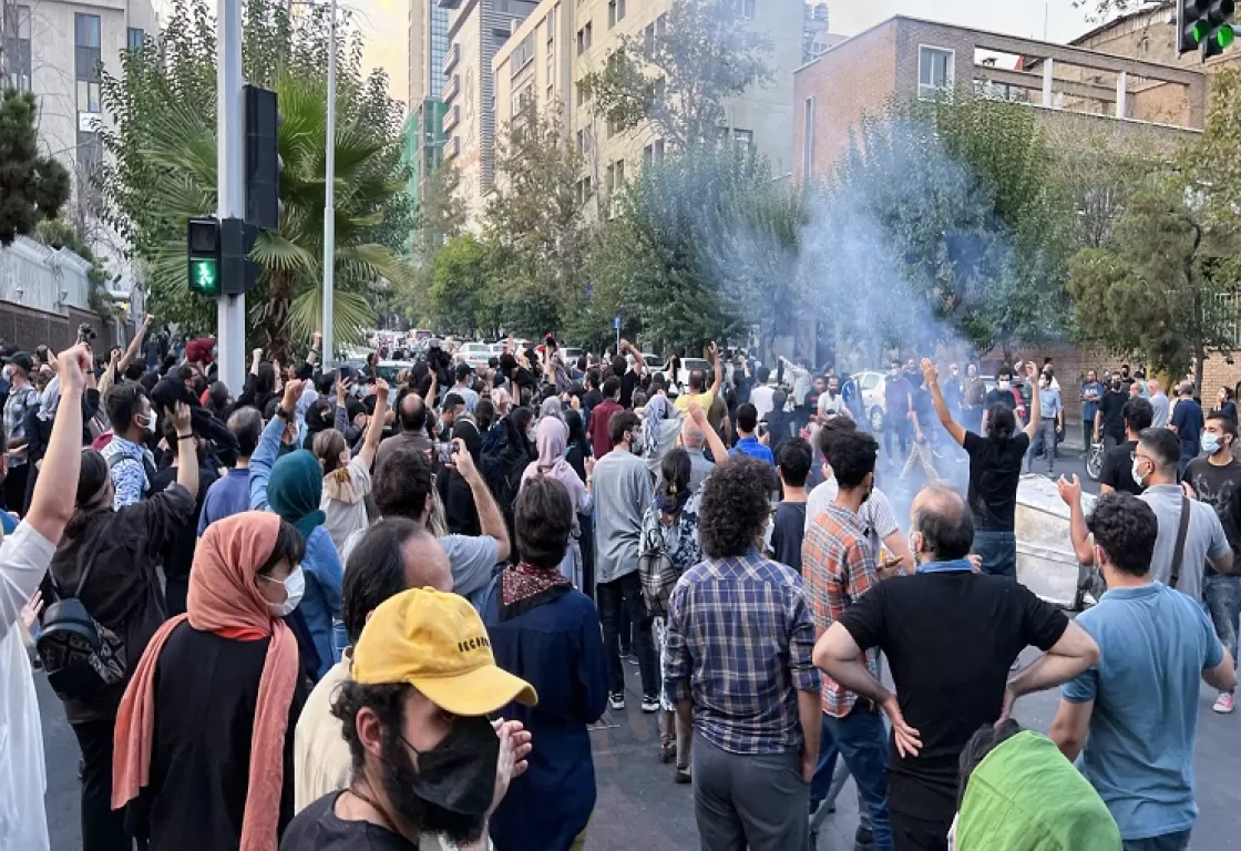 بالأرقام.. تقرير حقوقي ينشر حصاد 200 يوم من الاحتجاجات في إيران