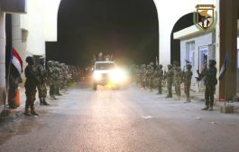 استقبال رسمي عسكري وشعبي للواء فيصل رجب