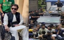 فيديو .. توقيف رئيس الوزراء الباكستاني السابق عمران خان