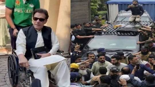 فيديو .. توقيف رئيس الوزراء الباكستاني السابق عمران خان