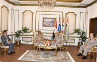 الفريق الركن محسن الداعري يبحث مع وزير الدفاع والإنتاج الحربى المصري تعزيز التعاون العسكري