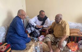 الوزيران الزعوري والوالي يزوران اللواء فيصل رجب