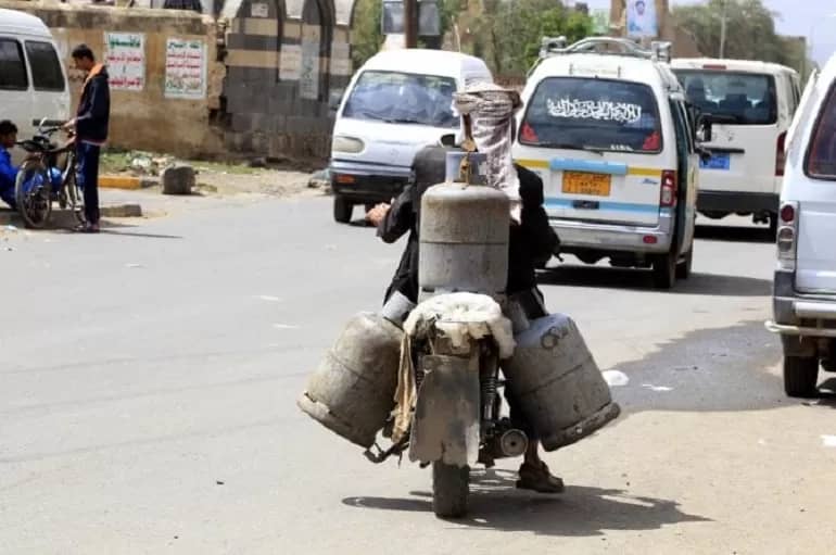 شركة صافر: الحوثيون يمنعون وصول الغاز المنزلي