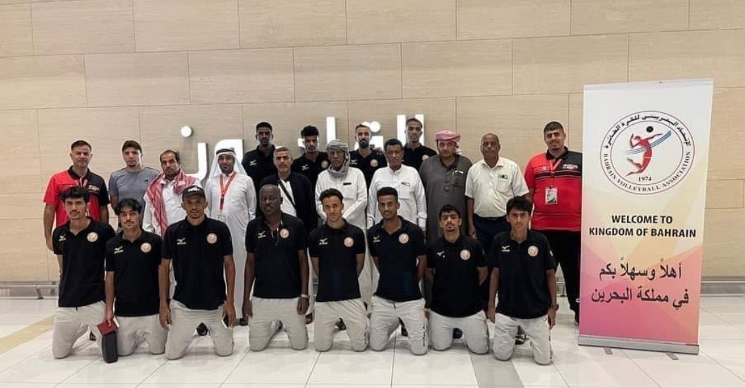 بعثة نادي خيبل وصلت البحرين للمشاركة في البطولة الاسيوية للكرة الطائرة