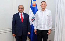 السفير ناشر يبحث مع وزير خارجية الدومينيكان سبل تعزيز العلاقات الثنائية