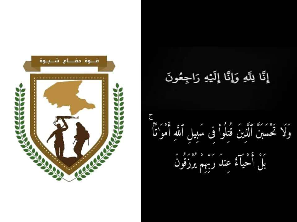 سقوط قتيل وجريح من قوات دفاع شبوة في حريب