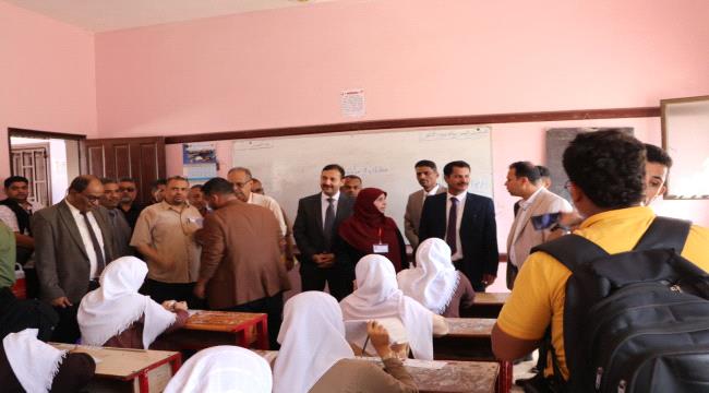 وزارة التربية والتعليم تدشن اختبارات الثانوية العامة في مناطق الشرعية