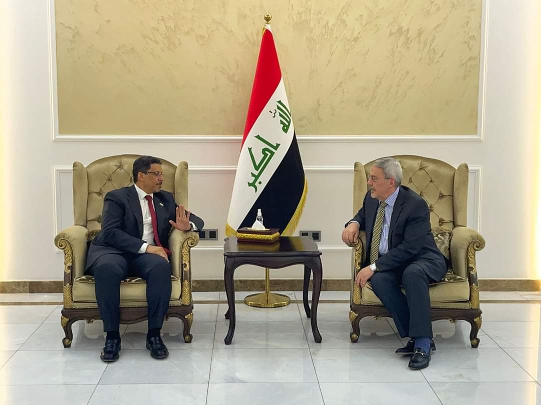 وزير الخارجية اليمني في زيارة إلى بغداد