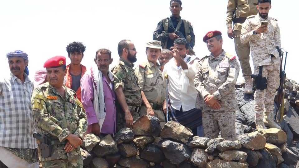 وزارة الدفاع تسير وفود لتفقد جبهات الضالع وكرش ومحوري العند وأبين
