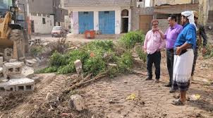 سلطة المنصورة تتفقد مشروع إعادة تأهيل حديقة السنافر