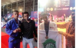 لحج تحتل المركز الثاني والثالث في البطولة العربية للجودو المقامة بمصر 