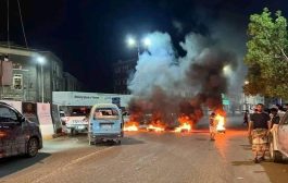 مديريات عدن تشهد احتجاجات عارمة وسقوط جرحى .. صور