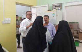 مدير التواهي يتفقد المخيم الطبي بالمجمع الصحي بالقلوعة