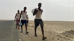 هيومن رايتس تسلط الضوء على جرائم السعودية بحق المهاجرين الأثيوبيين على الحدود مع اليمن