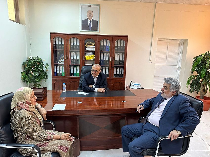 افتتاح المكتب التنسيقي للبنك الدولي باليمن في العاصمة المؤقتة عدن