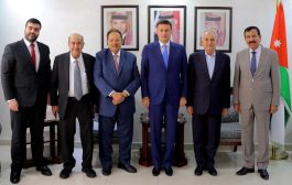 وفد مجموعة السلام العربي يلتقي برئيس مجلس النواب الأردني