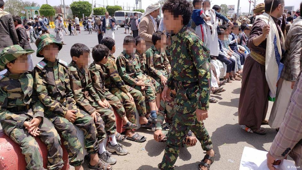 منظمة ميون: الحوثي جند 2233 طفلاً وقتل 1309