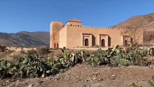 زلزال المغرب.. تضرر مسجد 