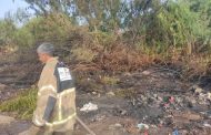 قوات الدفاع المدني تخمد حريقا اندلع في محمية الحسوة