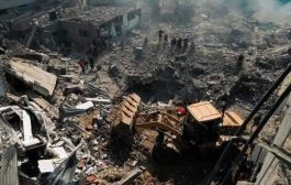 المرصد الأورومتوسطي لحقوق الإنسان يكشف اسرائيل بضرب غزة بربع قنبلة نووية 