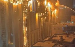 حريق هائل يلتهم مقر أمن مديرية الإسماعيلية بمصر 
