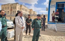 إعادة افتتاح مركز شرطة مديرية نصاب بشبوة