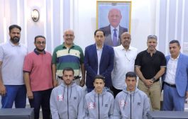 الوزير البكري يودّع بعثة منتخب السباحة المشارك في البطولة العربية الثانية للسباحة في أبوظبي
