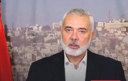 عاجل .. قائد حركة حماس العدو الصهيوني واهم أن ظن بأن مجازرة ستدفعنا للاستسلام