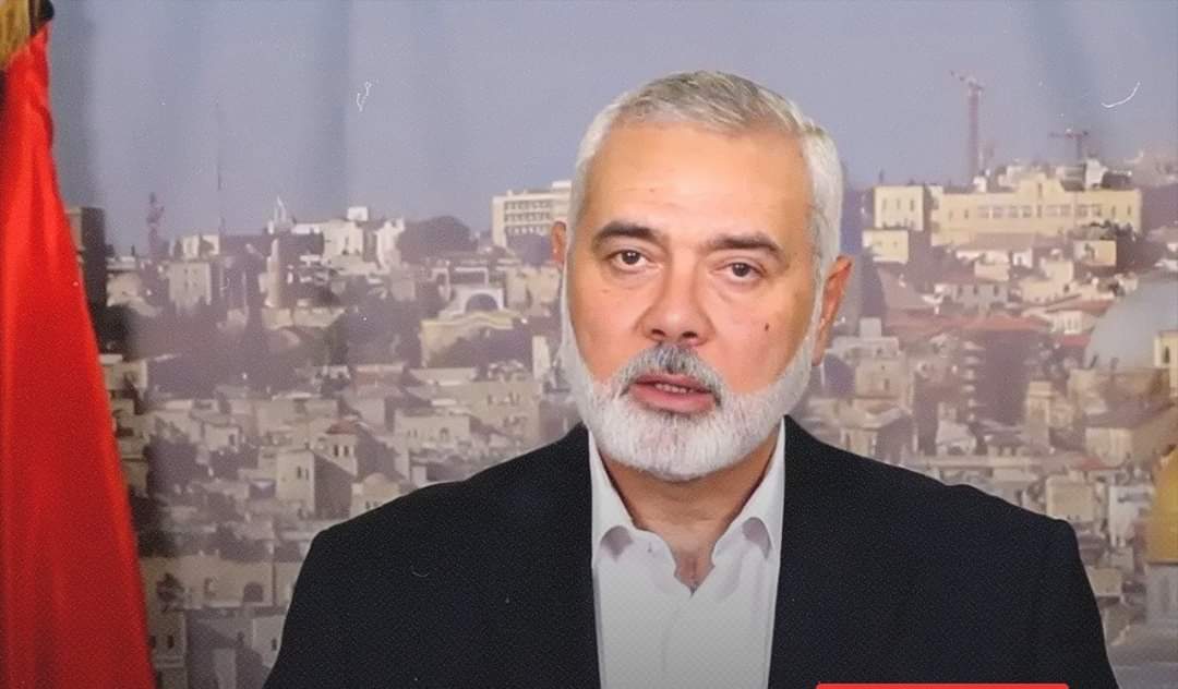 عاجل .. قائد حركة حماس العدو الصهيوني واهم أن ظن بأن مجازرة ستدفعنا للاستسلام