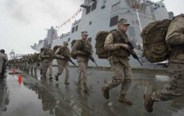 إرسال 2000 جندي من المشاة البحرية الأمريكية إلى شواطئ البحر الأبيض المتوسط قبالة اسرائيل