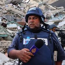 عاجل : مراسل الجزيرة بقطاع غزة 