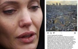ممثلة أمريكية شهيرة تكتب رسالة مؤثرة حول الوضع الإنساني في غـزة