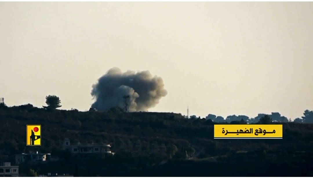 الجيش الاسرائيلي يعلن استهداف مجموعات بلبنان ويدمر نقطة مراقبة لحزب الله