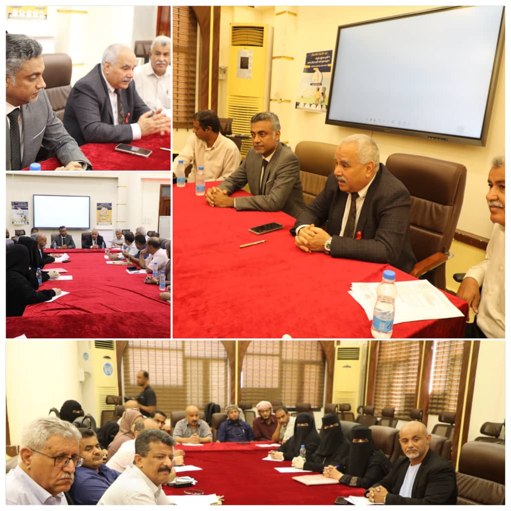 مدير صحة عدن يدشن النظام الاليكتروني للمنشات الصحية الخاصة