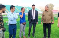 بيبك .. يتفقد الأعمال التكميلية لمشروع تعشيب ملعب معاوية بلحج
