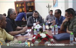 وزير الأشغال يوقع على المرحلة الأولى من مشروع صيانة شارع التقنية تقاطع بئر احمد 