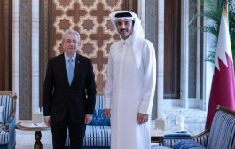 أمير قطر يستقبل د.مصطفى البرغوثي ويستعرض معه سبل وقف العدوان عل غزة