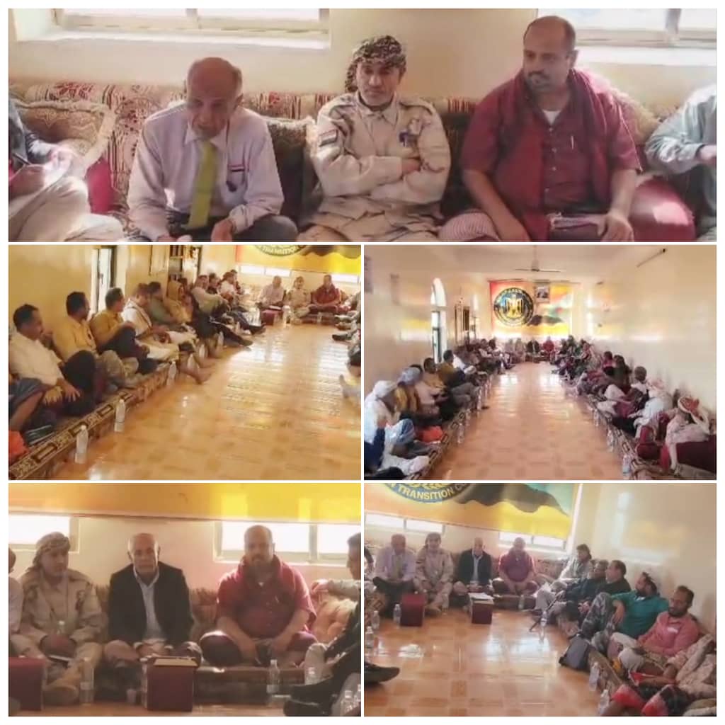 اجتماع موسع لقيادة واعضاء اللجان المجتمعية بمديرية الضالع
