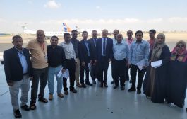 خبراء دوليين ينفذون نزول تقييم حول الاجراءات الصحية في مطار عدن الدولي