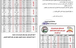 إتحاد كرة القدم في عدن يعلن جدول مباريات إياب دوري عدن الممتاز بنسخته الثانية