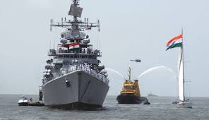 البحرية الهندية تنشر 3 سفن مزودة بصواريخ موجهة في بحر العرب 