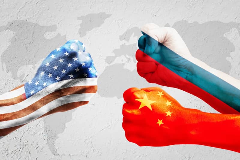 تدخل روسي صيني وشيك لمزاحمة امريكا في صراع الممرات والبحار