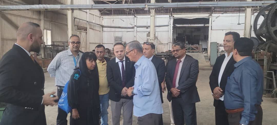 لقاء في عدن يبحث الدعم الأممي للشركة الوطنية لصناعة الألمنيوم