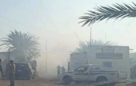 اندلاع حريق في مبنى ديوان وزارة الداخلية بمدينة عدن