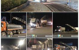 عدن : بدء اعمال صيانة جولة كالتكس بتمويل من صندوق الطرق والجسور