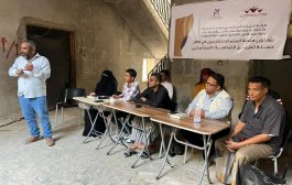 هيئة السلم المجتمعي بمدينة المكلا تنظم جلسة استماع للنازحين